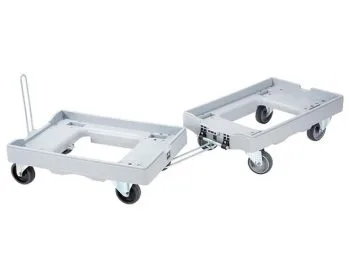 S-DOLLY 4060 Plastik Kasa Taşıma Arabası - Görsel 3
