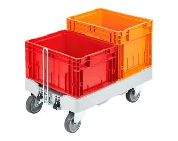 S-DOLLY 4060 Plastik Kasa Taşıma Arabası - Görsel 2