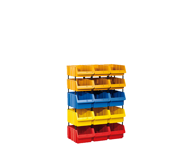s st 1180 avadanlik seti plastic stacking bin stackable stroge shelf bins sets