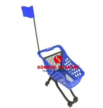 25 Lt Bayraklı Çocuk Alışveriş Arabası - Görsel 3