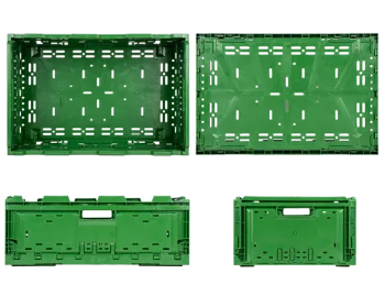 S-KT-6422 Katlanır Delikli Plastik Kasa - Görsel 4