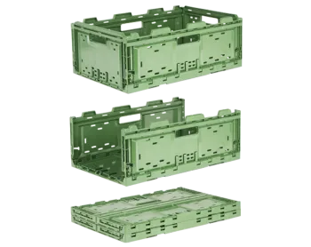 S-KT-6416 Katlanır Delikli Plastik Kasa - Görsel 5