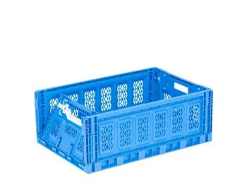 S-KTA-6422 Katlanır Delikli Plastik Kasa - Görsel 2
