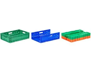 S-KTX-1701 Katlanır Delikli Plastik Kasa - Görsel 6
