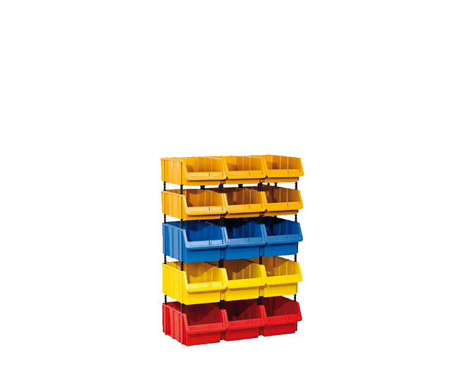st 1180 avadanlik seti plastic stacking bin stackable stroge shelf bins sets 1