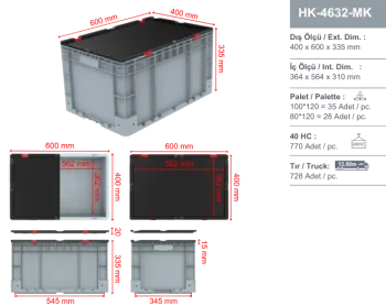 S-HK-4632-MK 400X600X335 OFİS KASASI - Görsel 6