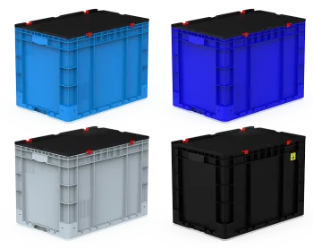 S-HK-4642-MK 400X600X435 KAPAKLI TAŞIMA KASASI - Görsel 3