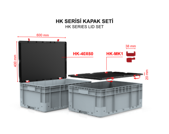 S-HK-40X60-SET HK SERİSİ KASA KAPAK SETİ - Görsel 4