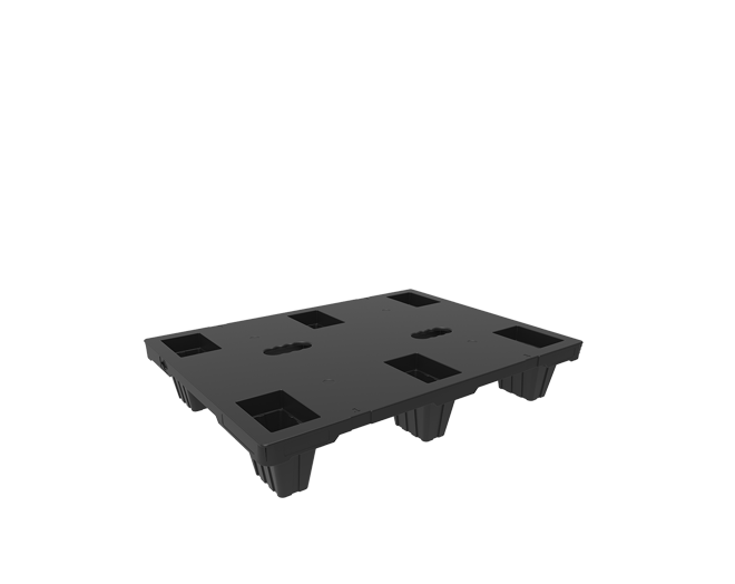 60x80 NSC - İç İçe Geçebilen Plastik Palet