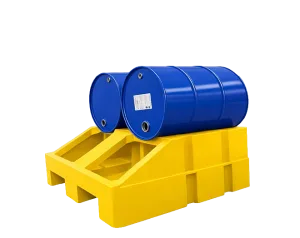 P-530-2Y KİMYASAL DÖKÜNTÜ PALETİ 1250*1400*H480 MM