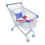 100 Lt Metal Market Arabası