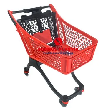 100 Lt Bebesetli Plastik Alışveriş Arabası