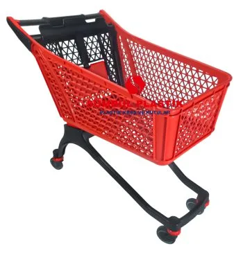 150 Lt Bebesetli Plastik Alışveriş Arabası