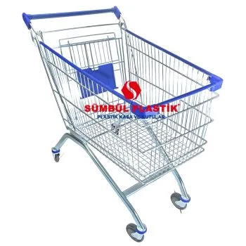 180 Lt Metal Market Arabası - Görsel 3