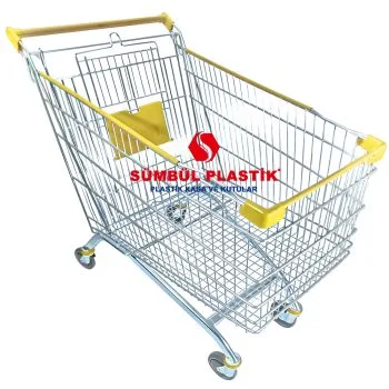 210 Lt Metal Market Arabası - Görsel 3