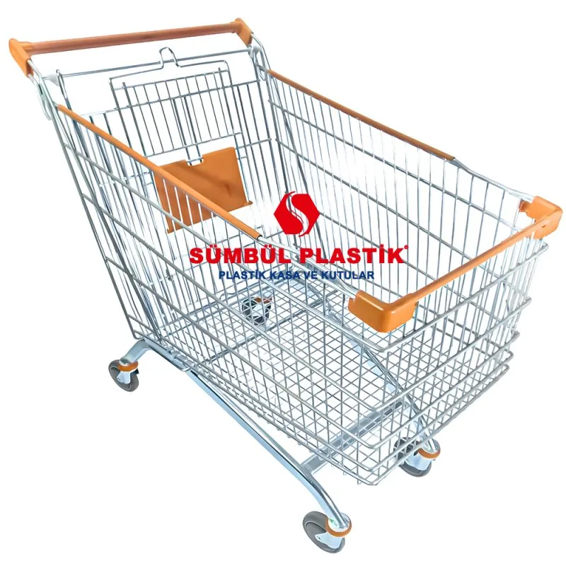 210 Lt Metal Market Arabası - Görsel 4