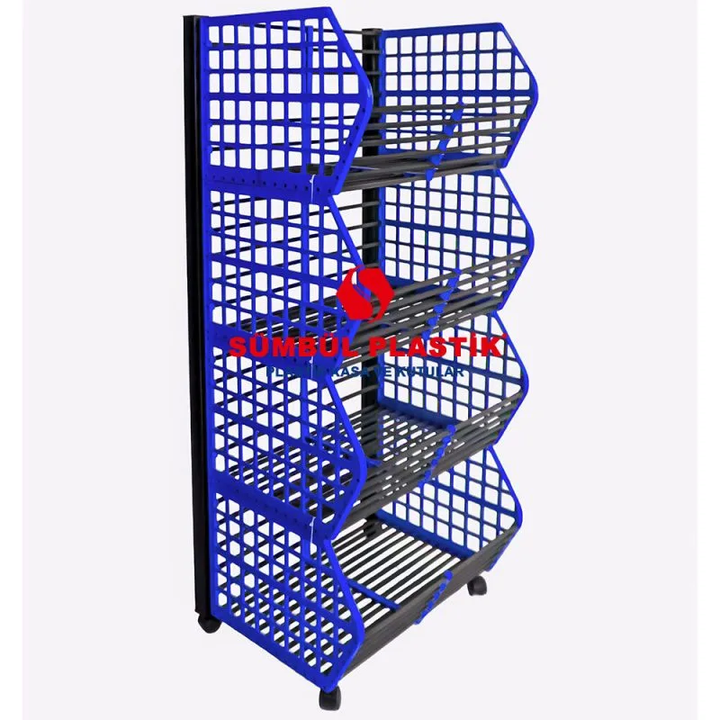 4 Katlı Plastik Aksiyon Sepeti - Görsel 2