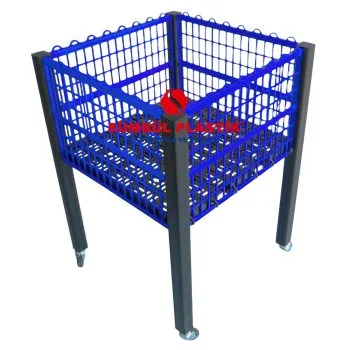 60x60 Tekerlekli Plastik Havuz