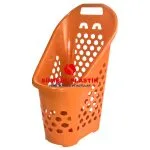 70 Lt Tekerlekli Plastik El Sepeti