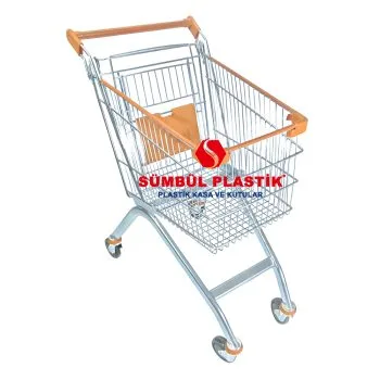 75 Lt Metal Market Arabası - Görsel 5