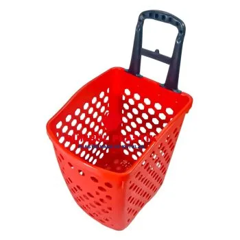80 Lt Tekerlekli Plastik El Sepeti