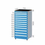 7401 – 12 ÇEKMECELİ DOLAP