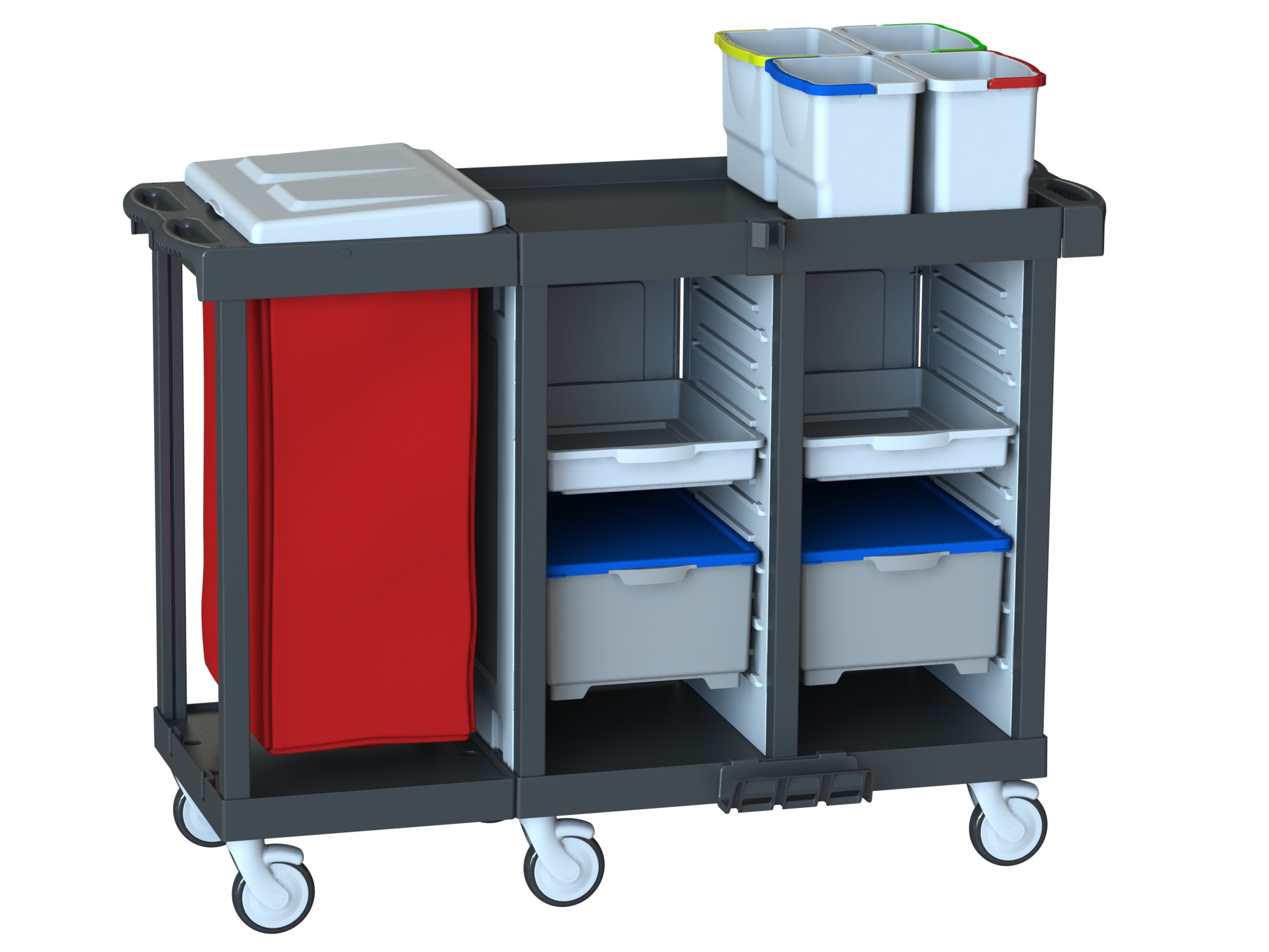 Restaurant Servis Arabası R 1202 SD3BT. S-R1202SD3BT Restoran Servis Arabası - Görsel 1