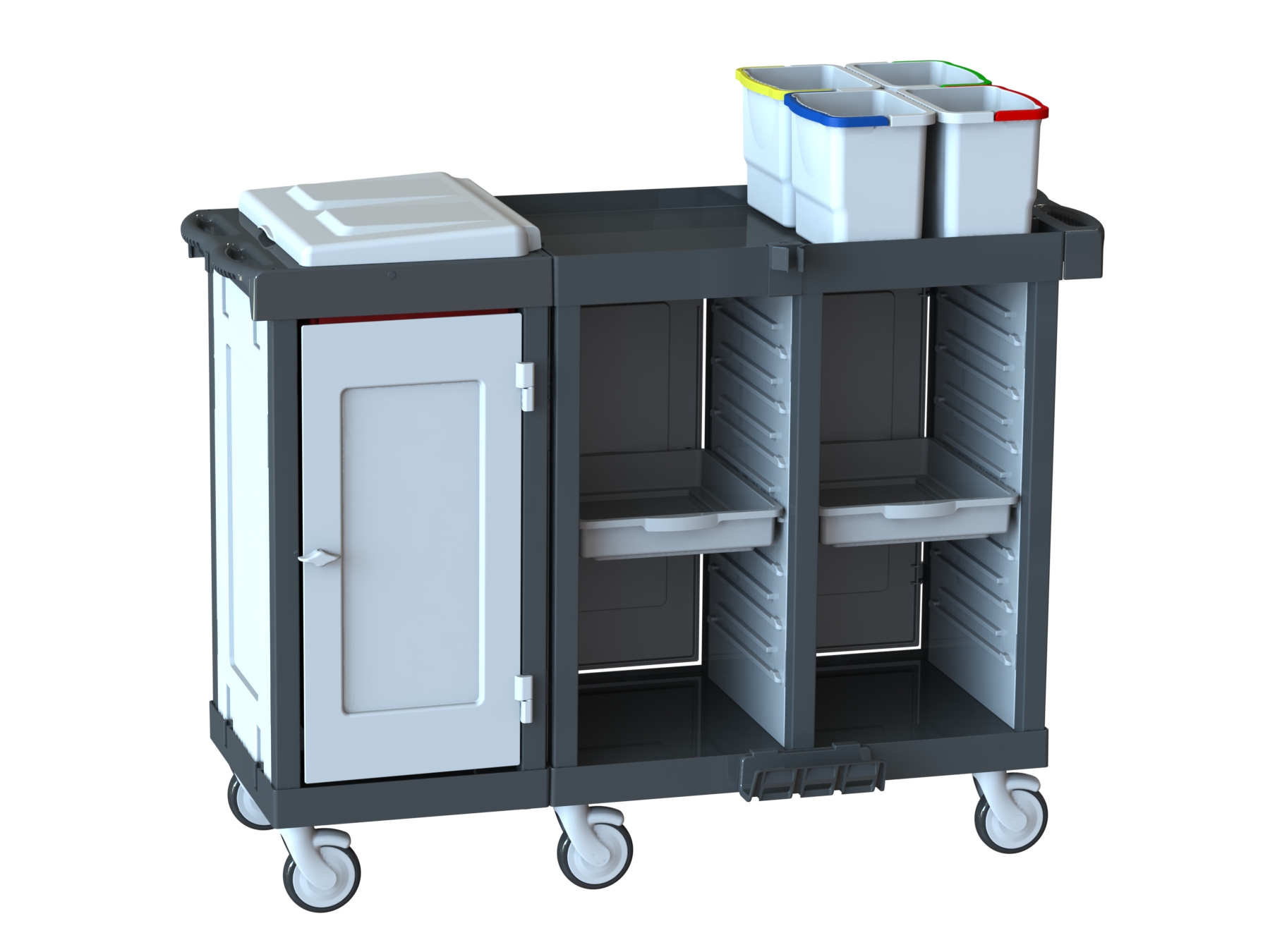 Restaurant Servis Arabası R 1202 SD4 S-R1202SD4 Restoran Servis Arabası - Görsel 1