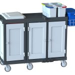 S-R1202SD2T Restoran Servis Arabası