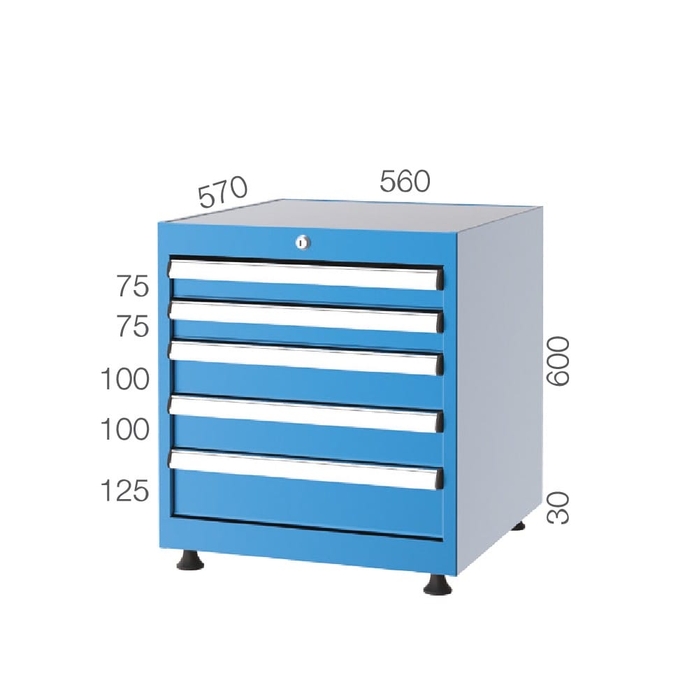 cekmeceli-dolap-5060 5060 – 5 ÇEKMECELİ DOLAP - Görsel 1