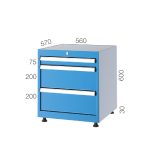 5062 – 3 ÇEKMECELİ DOLAP