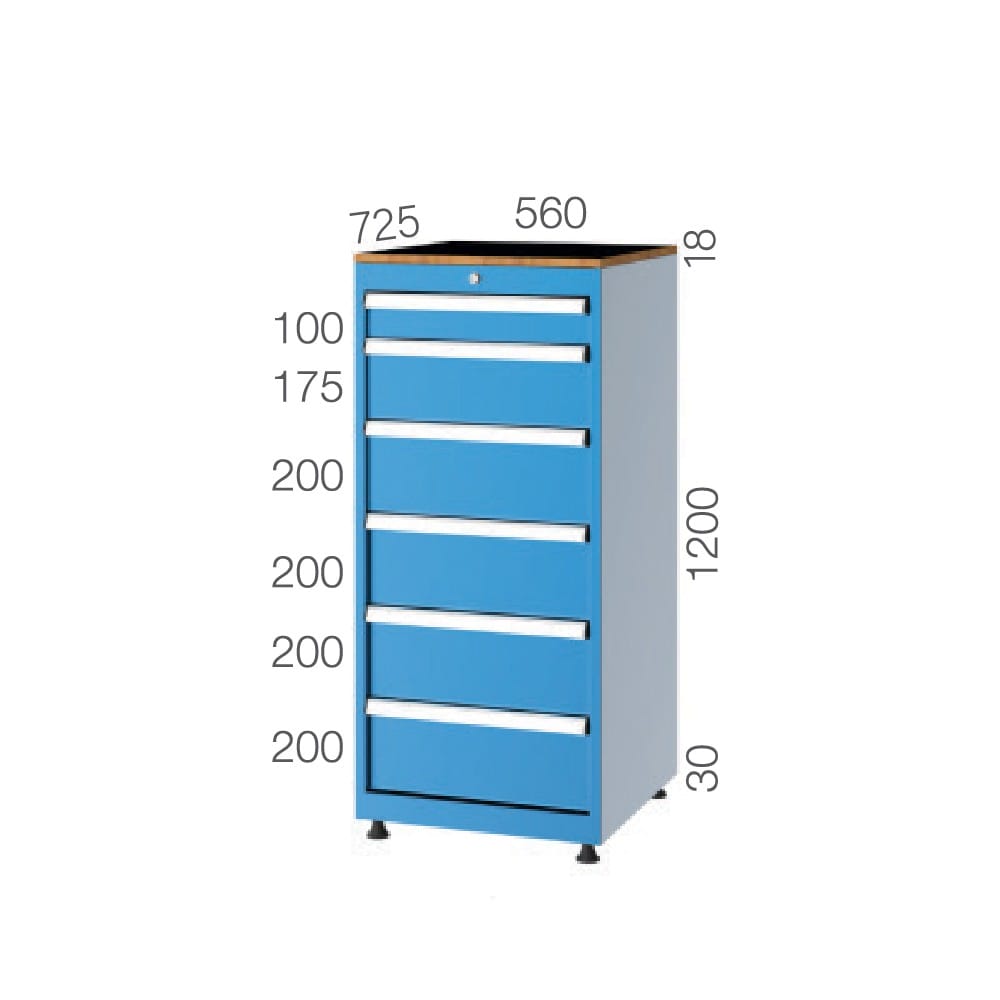 cekmeceli-dolap-57202 57202 – 6 ÇEKMECELİ DOLAP - Görsel 1