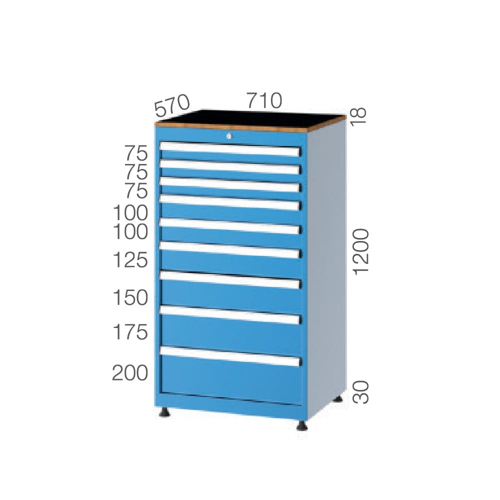 cekmeceli-dolap-75200 75200 – 9 ÇEKMECELİ DOLAP - Görsel 1