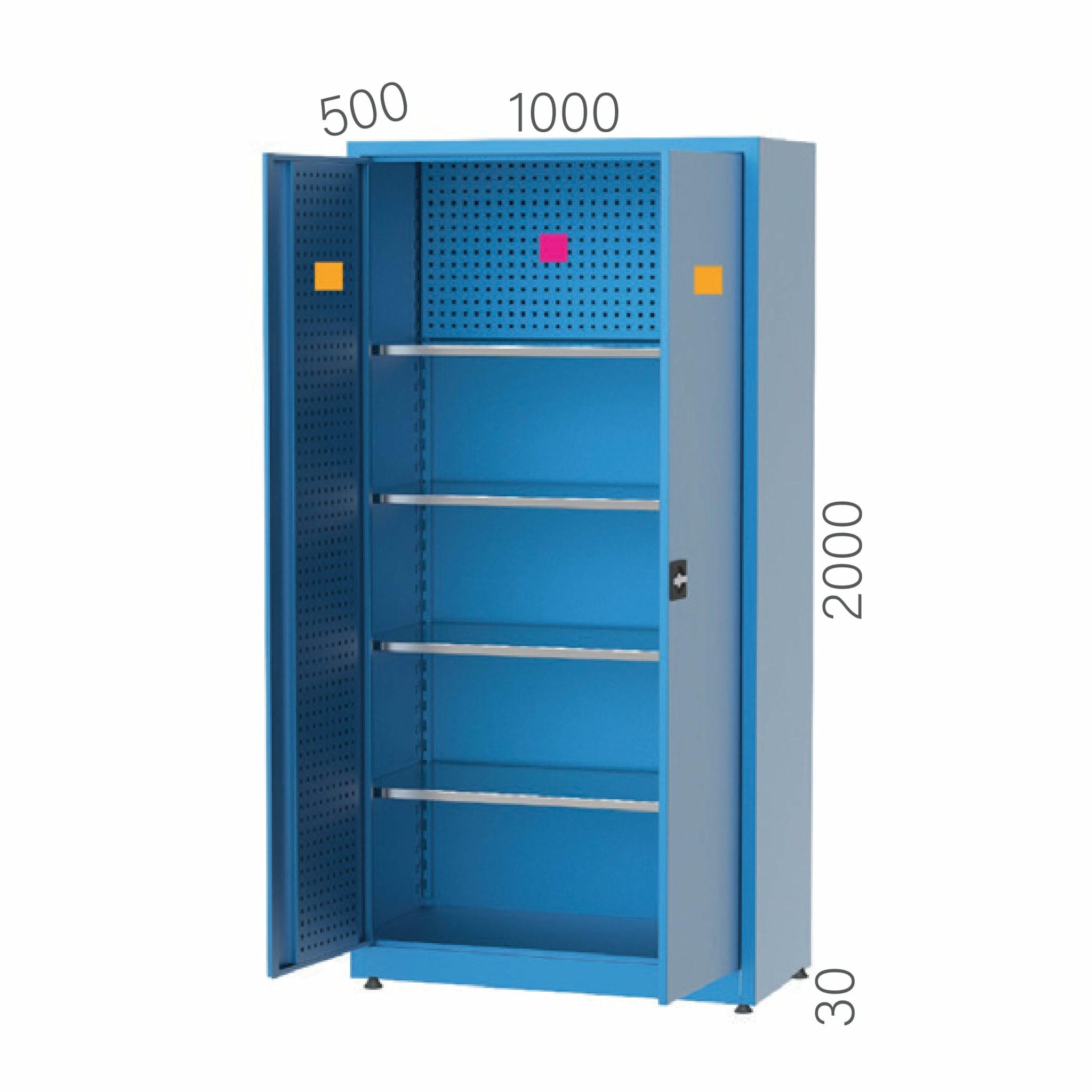 malzeme-dolaplari-6330-scaled 6330 – 4 RAFLI, ASKI SACLI FONKSİYONEL DOLAP - Görsel 1