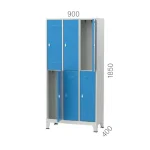 6016 Dar Tip Soyunma Dolabı 6 Kapılı