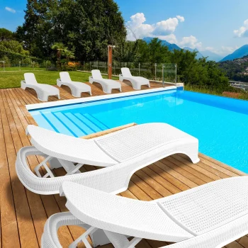 S-2536 Royal Rattan Şezlong - Görsel 8