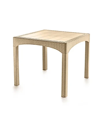 S-2574 Rattan Kare Masa - Görsel 4