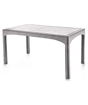 S-2587 90*150 Rattan Kapalı Masa - Görsel 3