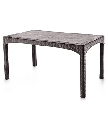 S-2587 90*150 Rattan Kapalı Masa - Görsel 4