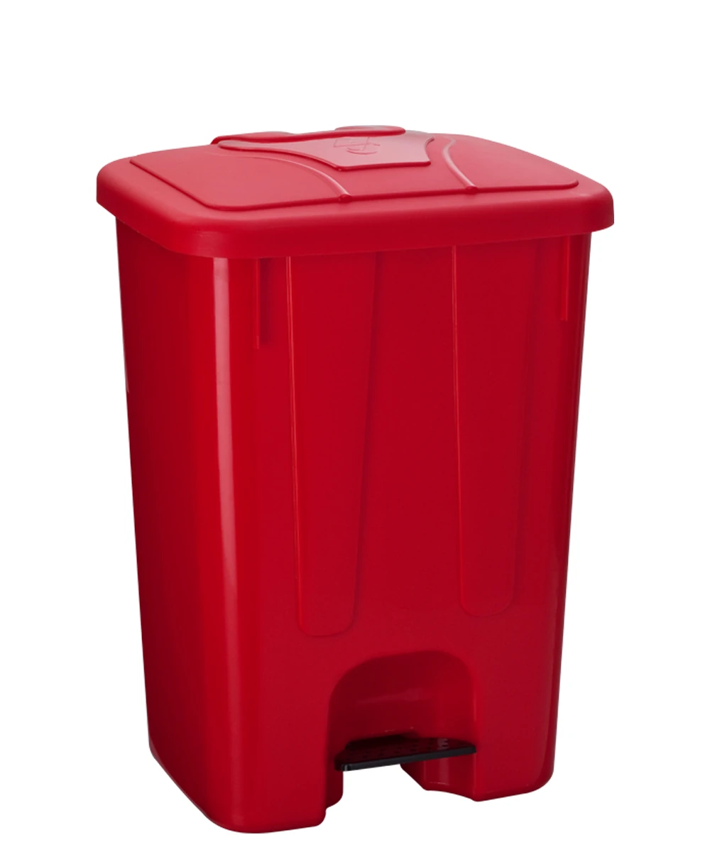 sumbul-plastik-s-4260-koseli-pedalli-cop-65-lt-ic-kovasiz S-4260 Köşeli Pedallı Çöp 65 Lt. (İç Kovasız) - Görsel 1
