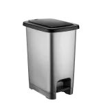 S-4283 Slim Pedallı Çöp Kovası 40 Lt