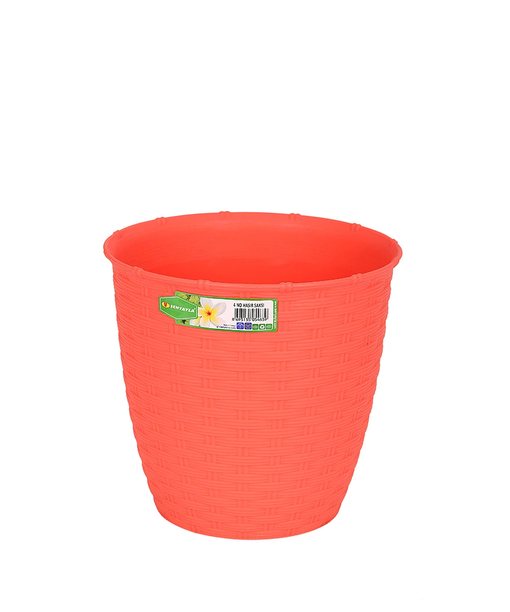 sumbul-plastik-s-5463-hasir-saksi-5-lt-no-4 S-5463 Hasır Saksı 5 Lt No 4 - Görsel 1
