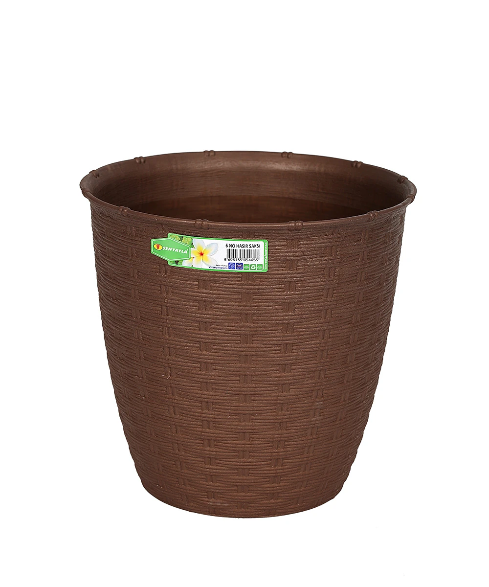 sumbul-plastik-s-5465-hasir-saksi-8-lt-no-6 S-5465 Hasır Saksı 8 Lt No 6 - Görsel 1