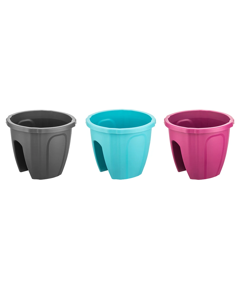sumbul-plastik-s-5712-opal-yuvarlak-balkon-saksi S-5712 Opal Yuvarlak Balkon Saksı - Görsel 1