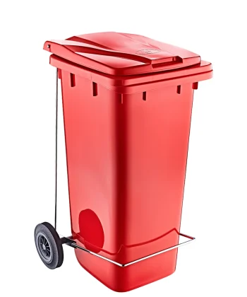 S-6507 Pedallı Çöp Konteyneri 120 Lt - Görsel 2