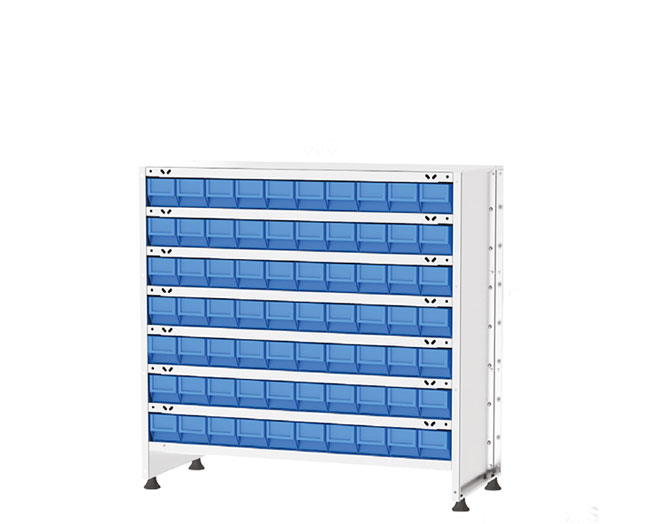 491-409-plastik-raf-set1.jpg 491-409 Plastik Raf Kutulu Stant - Görsel 1