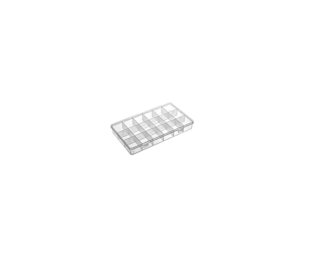 606_plastik_organize_kutular_plastic_organizer_boxas.png 606 Şeffaf Kapaklı Organizer Kutu - Görsel 1