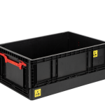 KX-4622 ESD Antistatik Katlanır Plastik Kasa