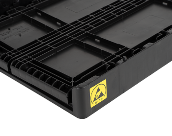 KX-4629 ESD Antistatik Katlanır Plastik Kasa - Görsel 6