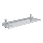 S.ETP1.3080 1 Katlı Perfore Ayarlanabilir Duvar Rafı 800 × 300 mm